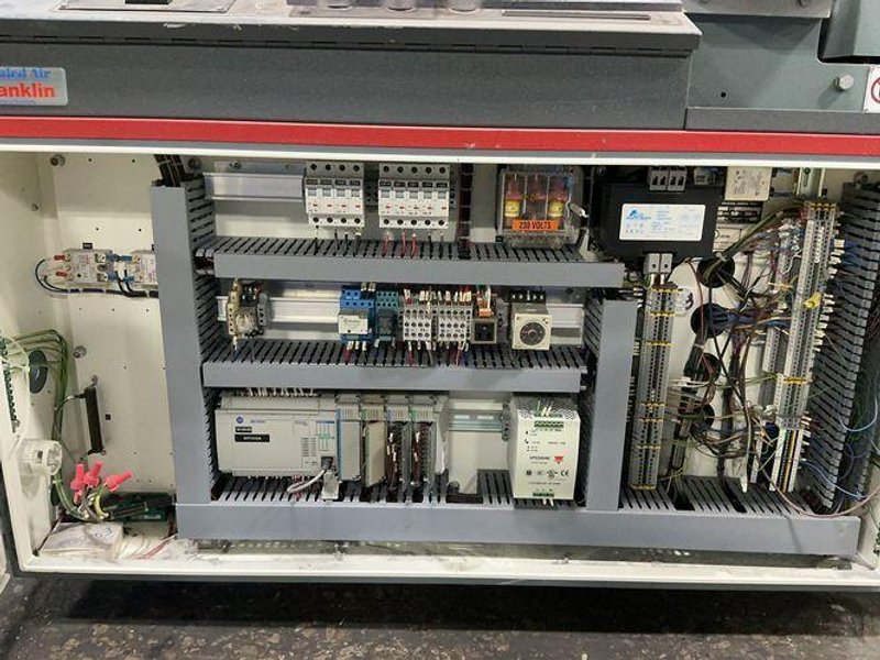 Shanklin Corporation 90 Psi Max / 60 Psi Min / 15” And 20” Belts Automatic Side Seal Shrink Wrapper - F-5a