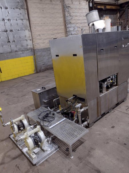 EXTRUDE-HONE / SURFTRAN MODEL #STR-C-1 HIGH PRESSURE PARTS WASHER SYSTEM: STOCK #19380