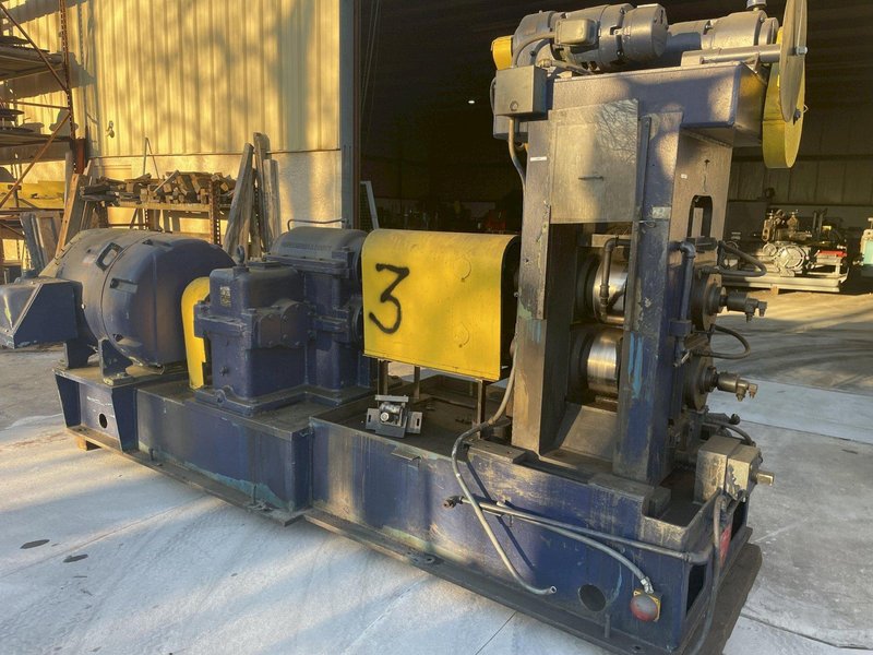 Waterbury Farrel 12&quot; x 5&quot; 2 Hi Wire Flattening Rolling Mill