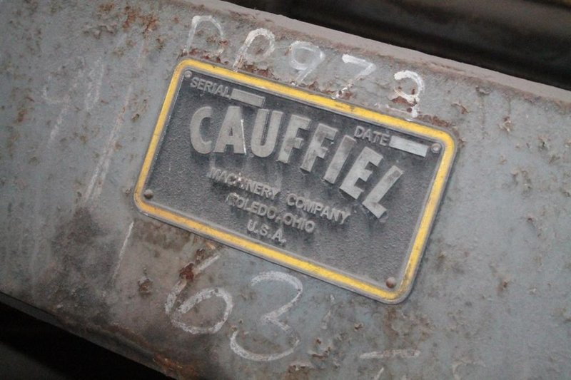 CAUFFIEL PEELER TABLE:  STOCK #66174