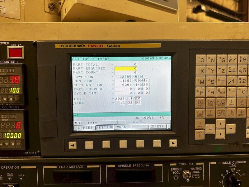 Hyundai Wia F650 CNC Vertical Machining Center For Sale, 2015