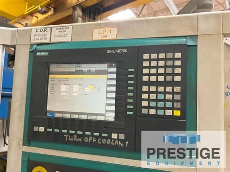 Giddings &amp; Lewis MC-60 6&quot; CNC Table Type Horizontal Boring Mill w/ Pallet Shuttle