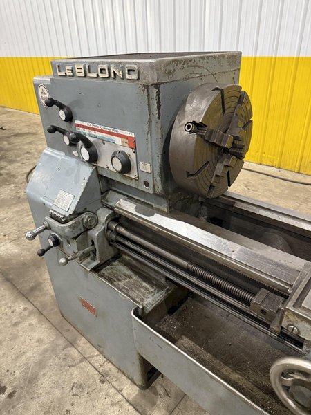 19" X 120" LEBLOND MODEL #6E REGAL ENGINE LATHE 1.75" HOLE: STOCK # 14661