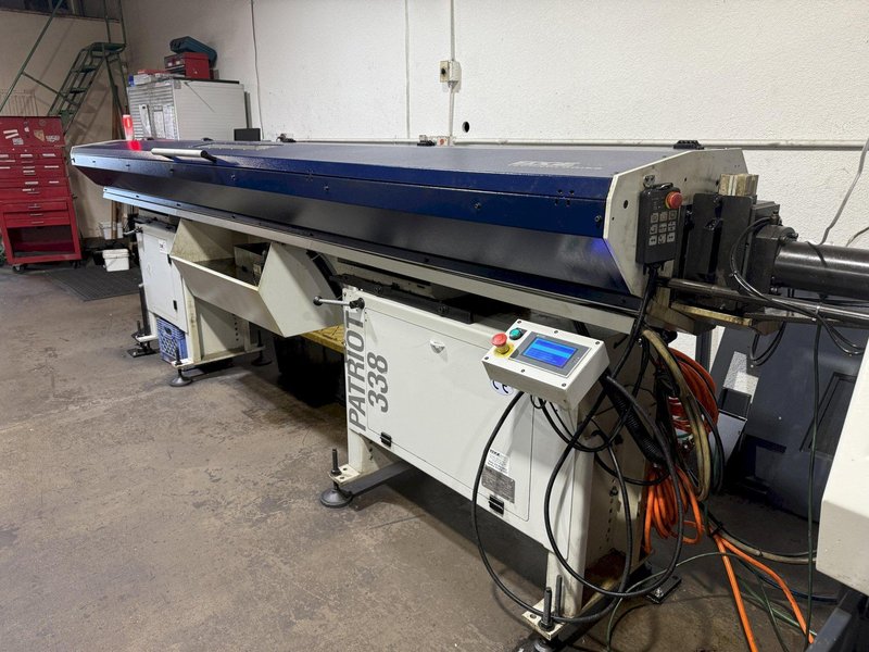 DMG Mori Sprint 32/8 CNC Screw Machine, Swiss Type, with Patriot Bar 
Feeder, Model 338