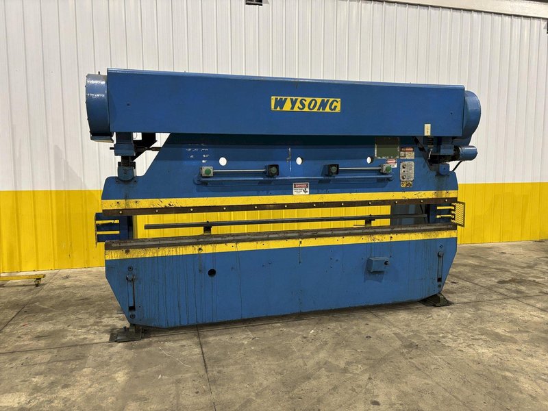 100 TON X 12' WYSONG MODEL #100-10 MECHANICAL BRAKE: STOCK #22108