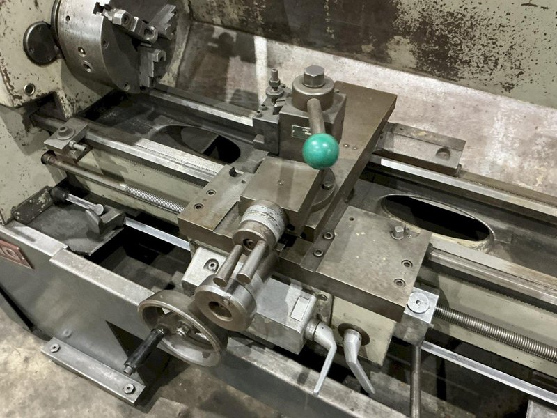 13" CLAUSING MODEL #1300 ENGINE LATHE, 1.75" HOLE : YOBRO #25355