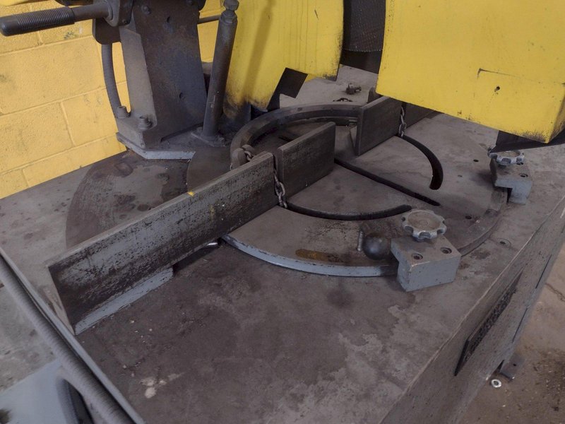 20" X 15 HP  KALAMAZOO MODEL #KM20-22V/15 INDUSTRIAL ABRASVIE MITRE SAW: STOCK #23780