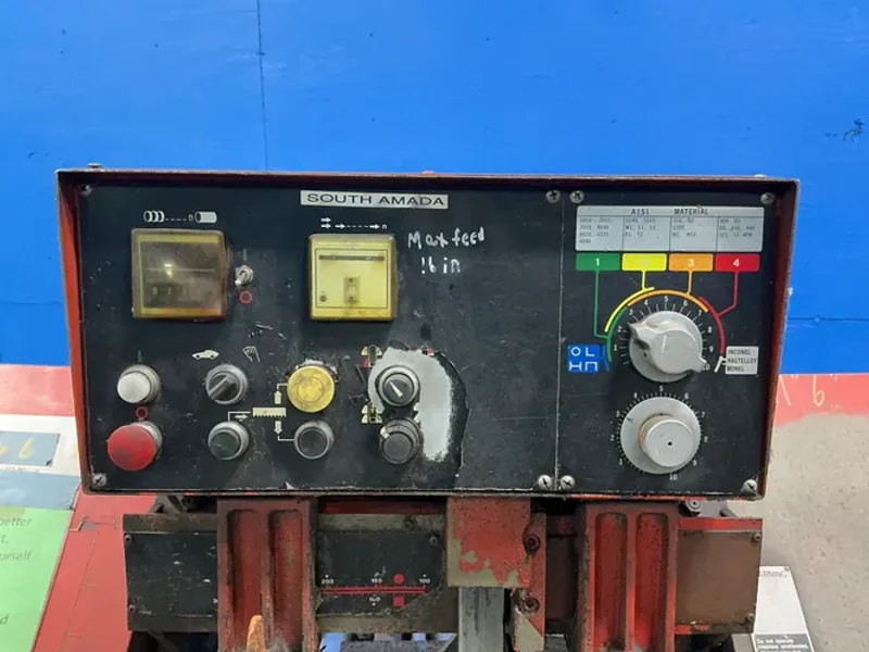 AMADA 10”X15” HORIZONTAL BAND SAW  -  HA250W