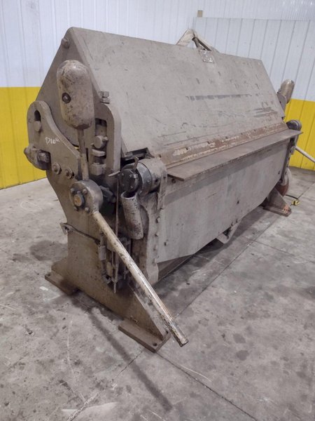8&#039; x 1/4&quot; CHICAGO DREIS &amp; KRUMP POWERED APRON BRAKE: STOCK 23704