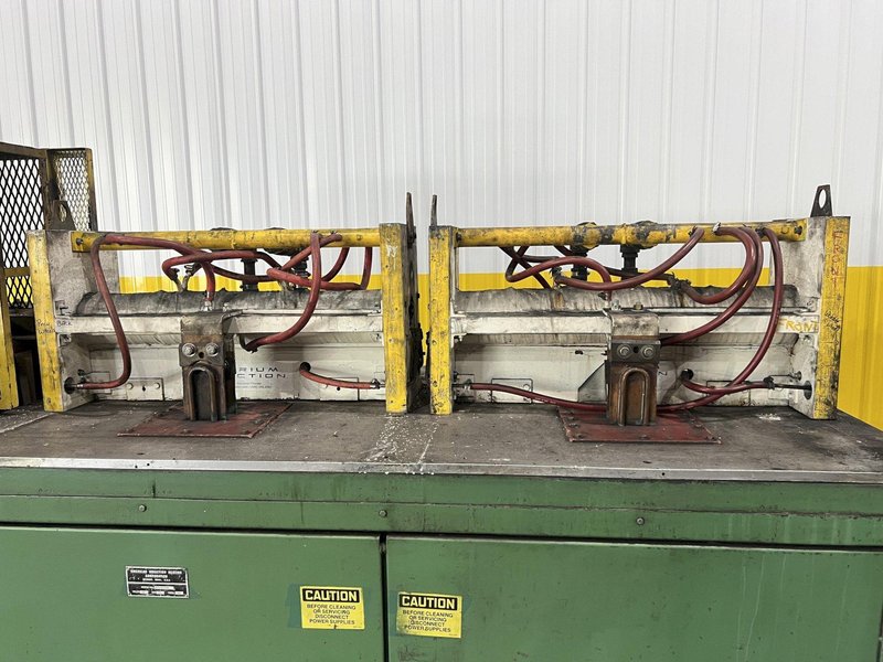 500 kw AMERICAN INDUCTION HEATING 2 COIL BILLIT HEATING SYSTEM, WITH FEEDER &amp; CONTROLS: STOCK #20810: STOCK #20813