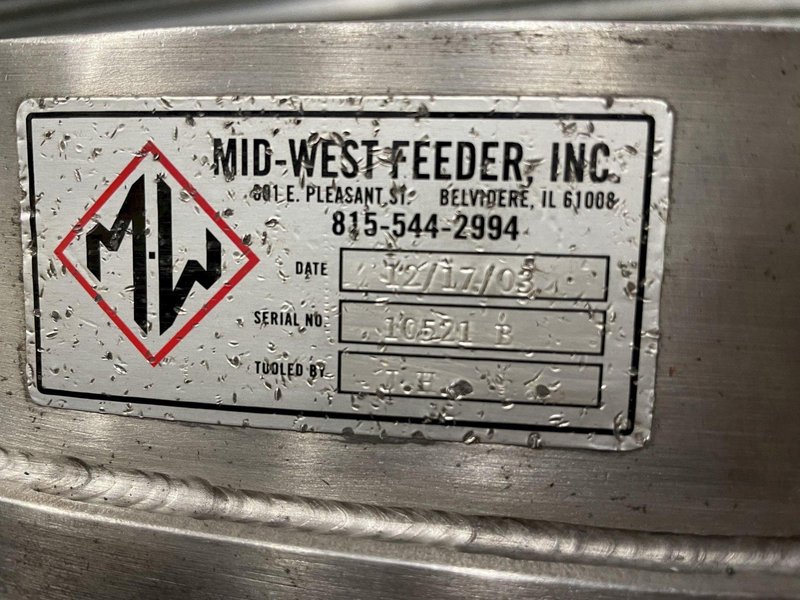 36" CCW Midwest Vibratory Bowl