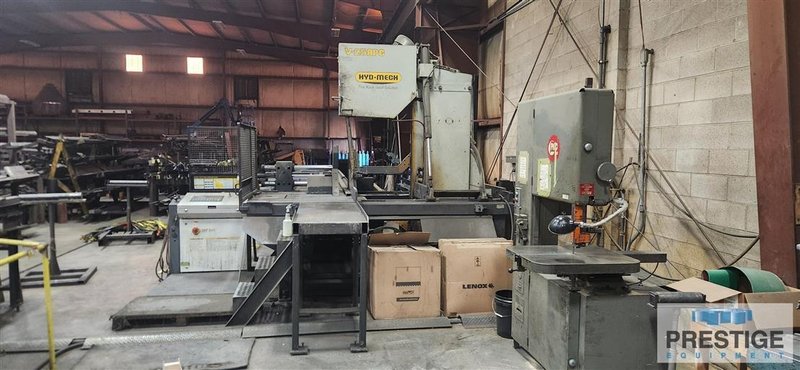 Hyd-Mech V-25APC 30" x 25"  Automatic Vertical Band Saw