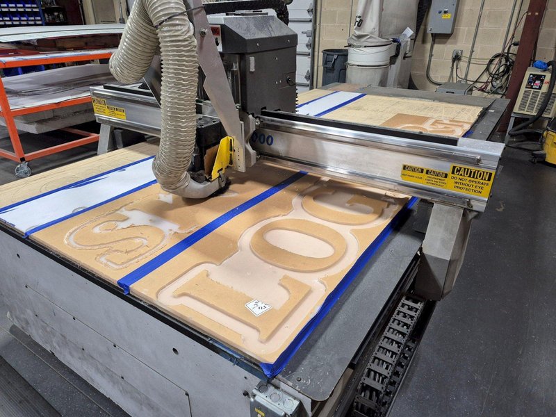 2012 Multicam 1000 Series Router (#5848)