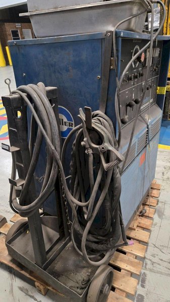 MILLER SYNCROWAVE 300 WELDER AND COOLER USED