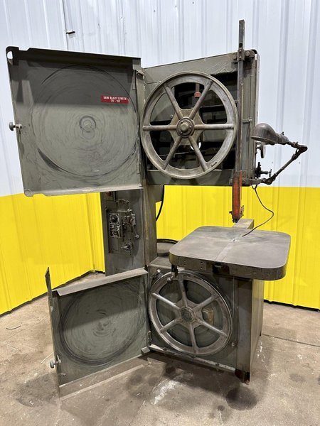 24&quot; GROB MODEL 4V-24 VERTICAL BAND SAW: STOCK #18663