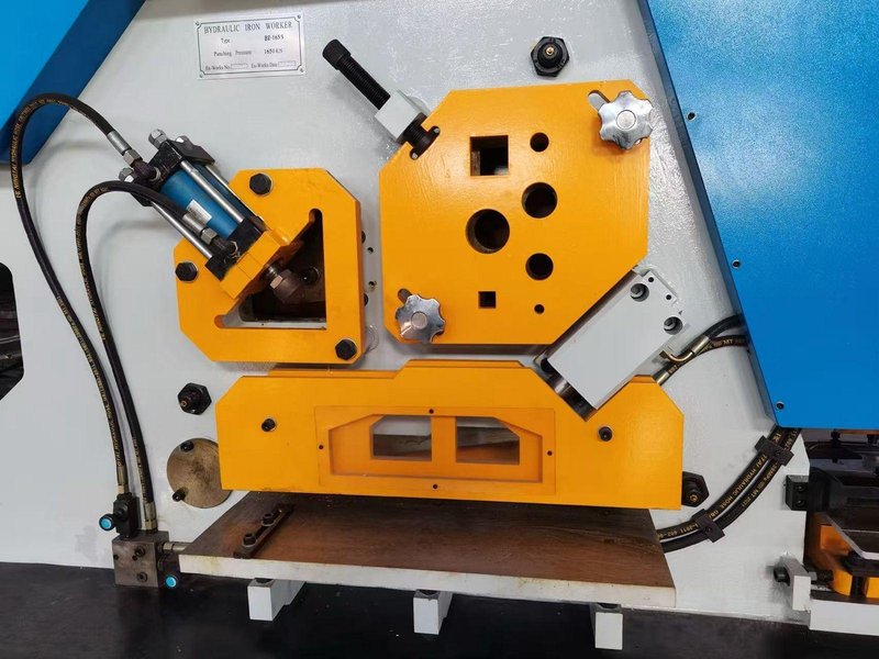 New Ficom H-160 Hydraulic Ironworker (#5894)