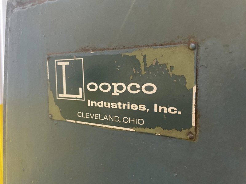 3&quot; X 12&#039; LOOPCO &quot;ROTOPLUG&quot; ROTARY TUBE DE-DIMPLER MACHINE: STOCK #11893