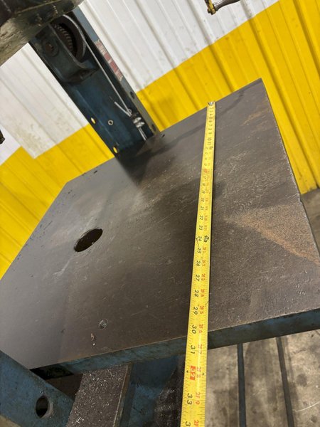 50 TON DAKE MODEL #5-050A ELECTRIC HYDRAULIC H-FRAME PRESS: STOCK #23672