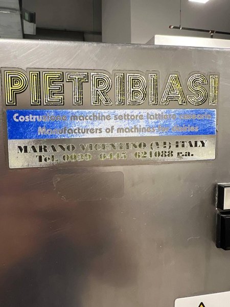 Pietribiasi Moldeadora DM.27 Mozzarella Moulding Machine, 2007