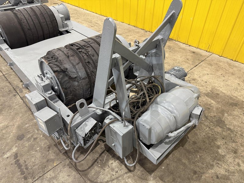 120,000 LB / 60 TON RANSOME PANDJIRIS TANK TURNING WELDING ROLLS, POWER &amp; IDLER: STOCK 13388