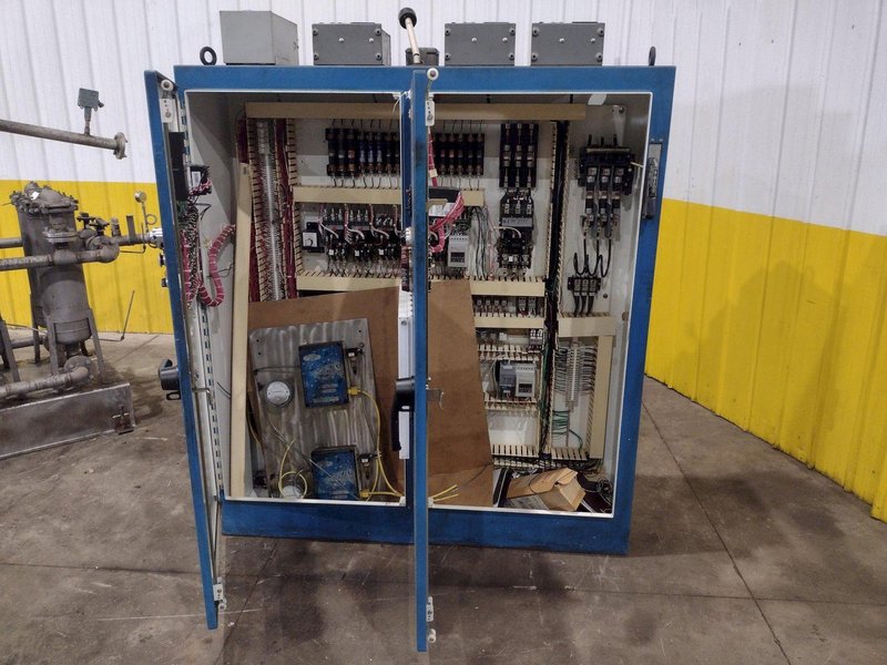 24" WIDE FPI SYSTEMS MODEL #CBW-24 STAINLESS STEEL CONVEYOR TYPER PASS-THROUGH PARTS WASHER: YOBRO #25173