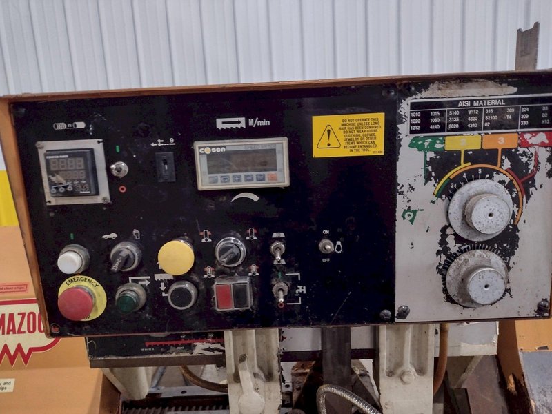 12" x 12" KALAMAZOO MODEL #KC12AX AUTOMATIC HORIZONTAL BANDSAW: STOCK #18791