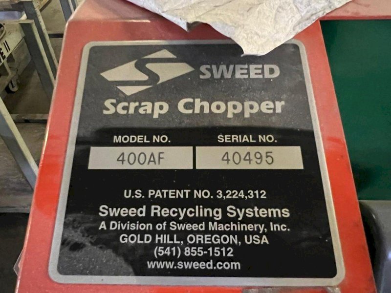 SWEED MODEL 400AF SCRAP CHOPPER: STOCK #77268