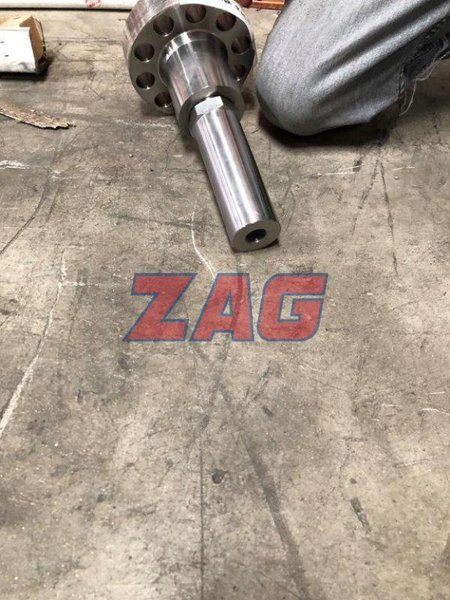 Nissei Like New FNX / NEX 50MM Screw, Smear Tip, End Cap and Nozzle.  Fits 50E or 50A Injection Unit