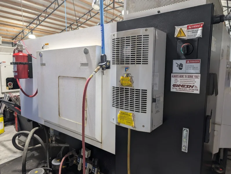 Ganesh Cyclone-32CS CNC Swiss Machine, 2017 – Chip Conveyor