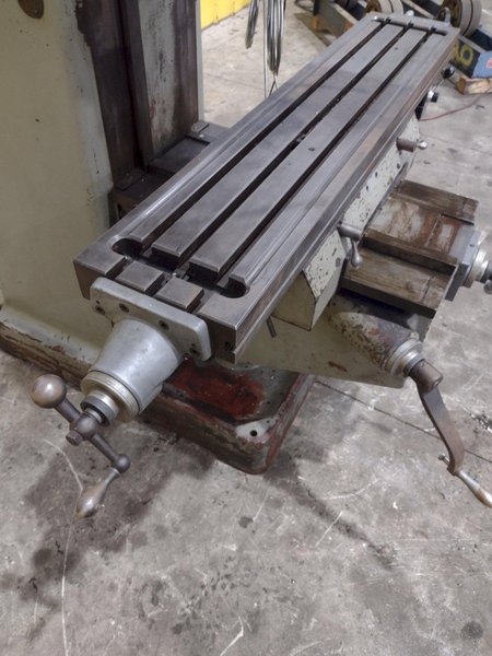 3 HP SHARP VERTICAL RAM TYPE KNEE MILL DRO &amp; POWER FEED : YOBRO #25318