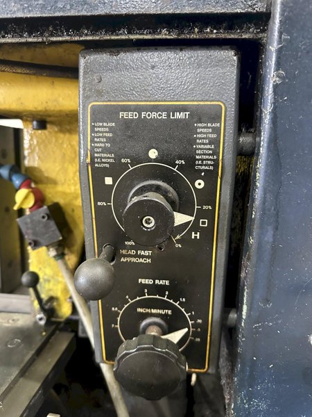 12" X 12" HYD-MECH MODEL #H12-P HORIZONTAL AUTOMATIC BAND SAW: STOCK #20042