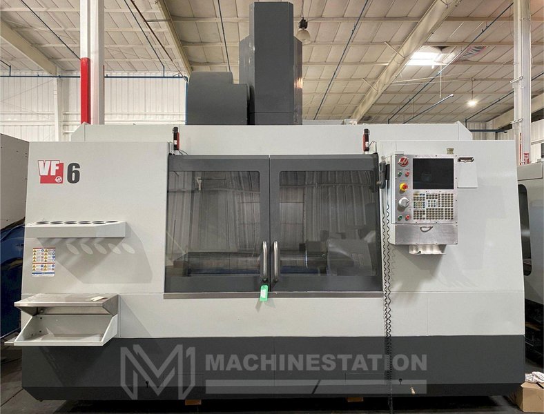 Haas VF-6/50 CNC Vertical Machining Center – 4th Axis Ready 50 Taper Mill
