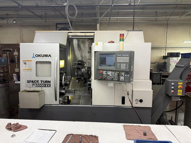 Okuma LB3000EX-MYW/450 CNC Lathe For Sale - 2010