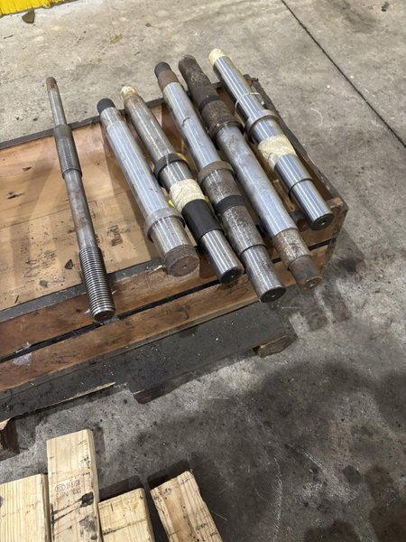 2.5&quot; DAHLSTROM ROLLFORMER PARTS, SHAFT ARBORS, GEARS, SIDE PASSES &amp; MORE: STOCK #22621