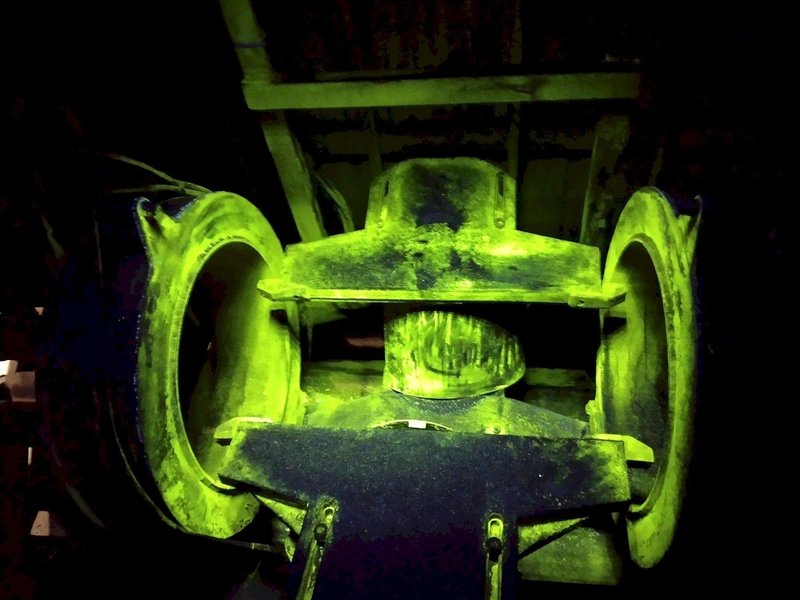 16&quot; OIL-PATCH-TECHNOLOGIES (OPT)  (NEW 2015) MODEL #TDS-150 MAGNETIC PARTICLE PIPE &amp; TUBE INSPECTION MACHINE SYSTEM: STOCK #19388