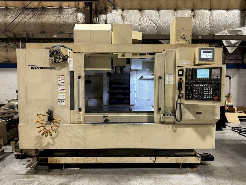 Hyundai Wia F650 CNC Vertical Machining Center For Sale, 2015