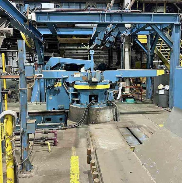 52&quot; x 8.00&quot; x 35,000# Stamco Dbl-Loop Slitting Line