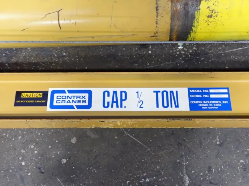 CONTRX INDUSTRIES 1/2 TON JIB CRANE   -  B188