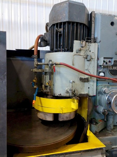48" X 100 HP BLANCHARD MODEL #26HD48 GEARED HEAD ROTARY SURFACE GRINDER: STOCK #12968