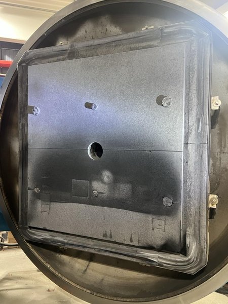 Graphite Furnace Systems Model #19 – Large Format High-Temp Vacuum Furnace with Graphite Insulation and Internal Heating Elements