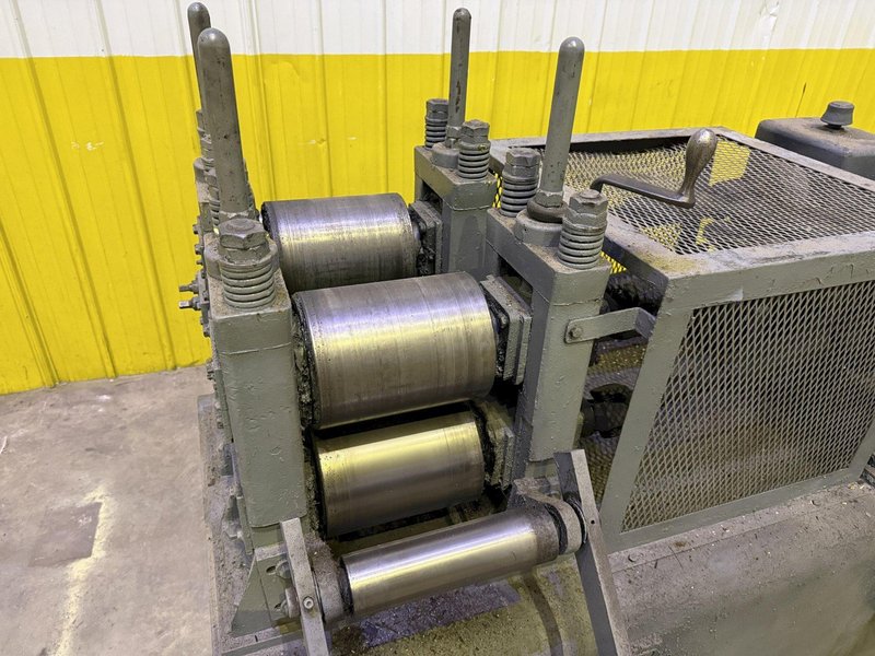 8" WIDE YODER 4-ROLL POWERED COIL FEEDER: YOBRO #24666