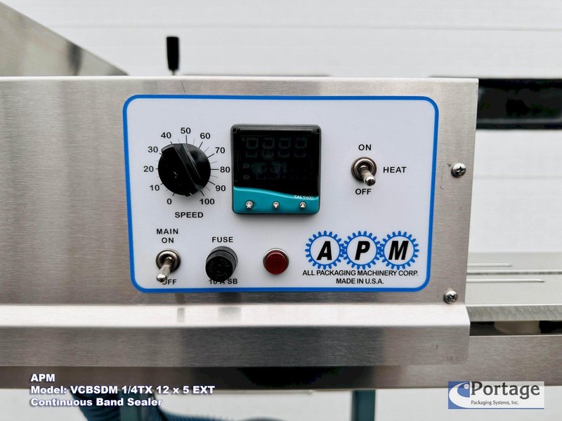 APM VCBSDM-1/4TX 12 x 5EXT  ||  Continuous Horizontal Band Sealer