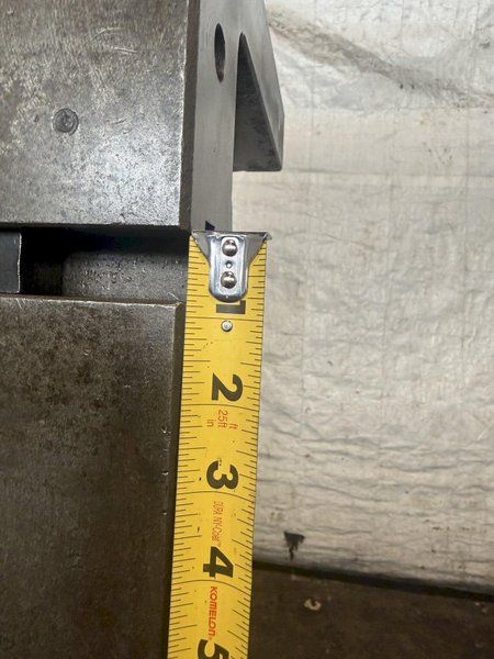 20" WIDE X 80" TALL X 24" DEEP T-SLOTTED ANGLE PLATE SET. STOCK # 0223026