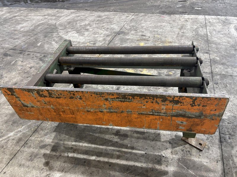 100' X 54" PEDDINGHAUS POWERED ROLLER CONVEYOR. STOCK # 0113626