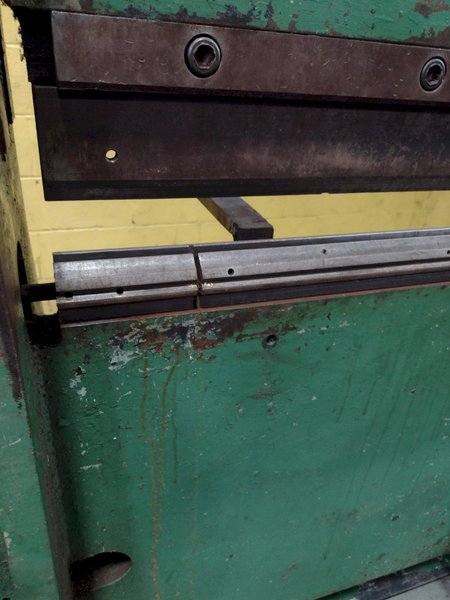 10' X 16 GAUGE ROTODIE MODEL #10 HYDRAULIC BENDER BRAKE: STOCK #18065