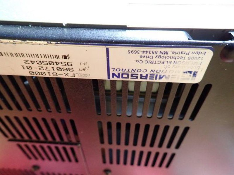 EMERSON ELECTRIC POSITIONING SERVO DRIVE  -  FX-81000