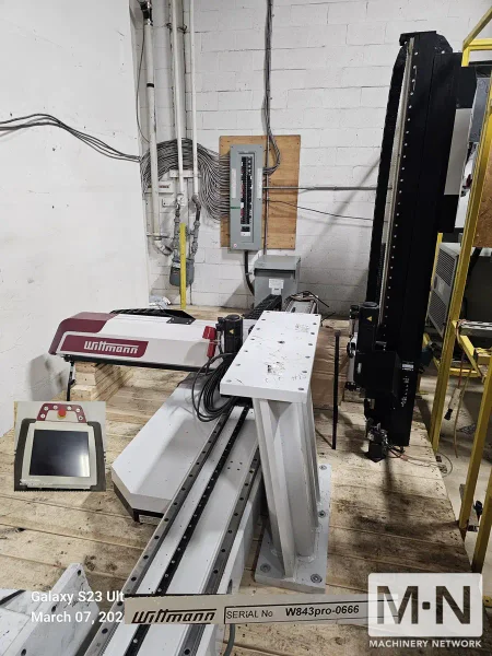 WITTMANN MODEL W843 PRO SERVO ROBOT MFG 2020