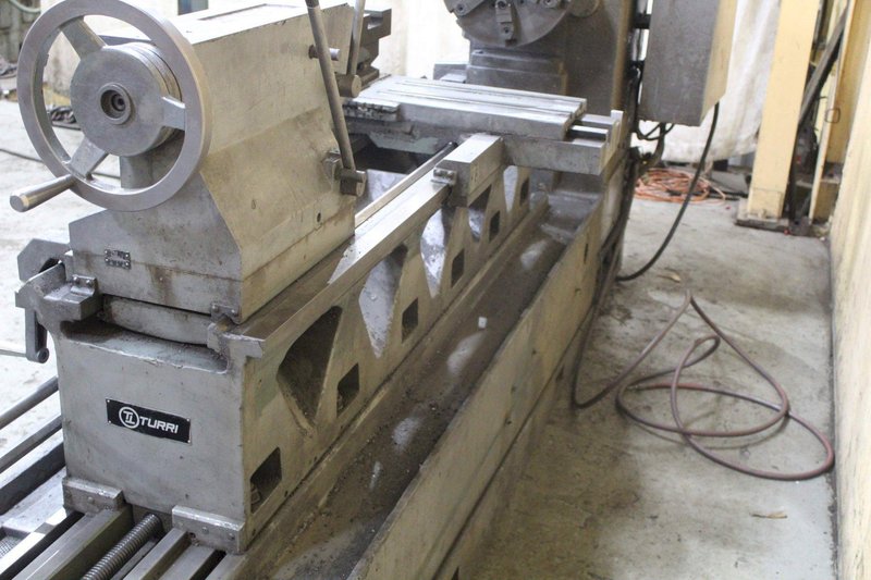 24&quot;/34&quot; X 69&quot;/96&quot; TURRI SLIDING BED LATHE: STOCK #72424