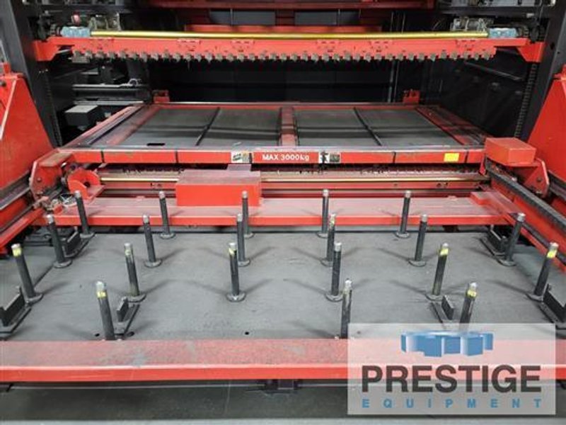 Amada LCG3015AJ 4KW Fiber Laser with ASFH Compact Load Unload &amp; Tower Storage System