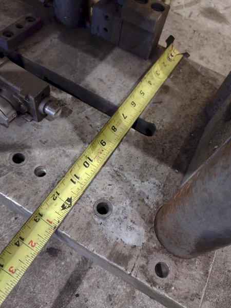 4-POST HYDRAULIC PRESS - ROLLFORMER CUTOFF PRESS: YOBRO #25563